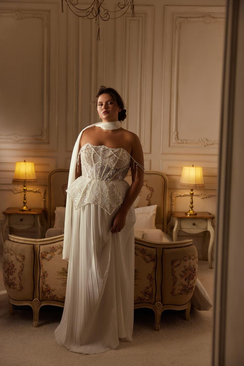 Corset Antlia & Skirt Lekler Ivory
